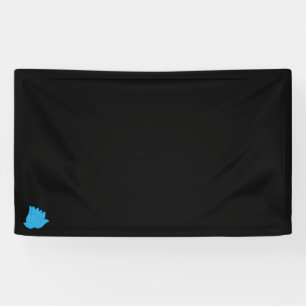 awesome blue colour clip art Design Vinyl Banner 