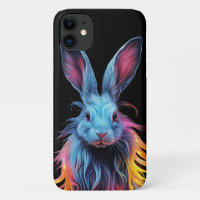 Awesome Blue Rabbit on Fire