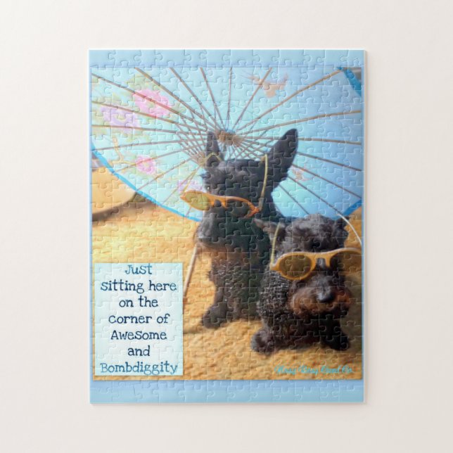 Awesome & Bombdiggity Puzzle (Vertical)