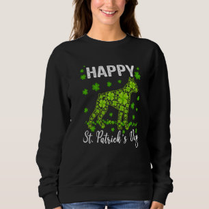 Awesome Boxer Saint Patrick S Day Dog Dad Mum Sweatshirt