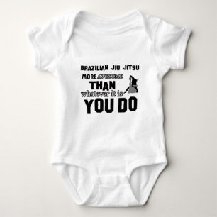 Awesome brazilian jiu jitsu design baby bodysuit