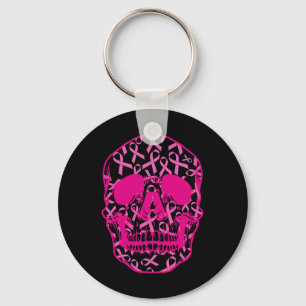 Awesome Breast Cancer Supporter Awareness Month  Key Ring