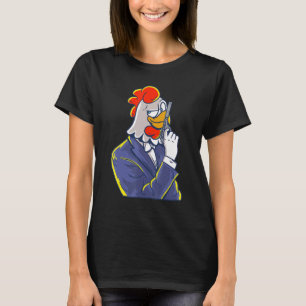 Awesome British Detective Chicken Spy Idea unisex T-Shirt