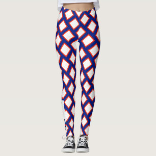 Awesome British Great Britain Flag Blocks Leggings
