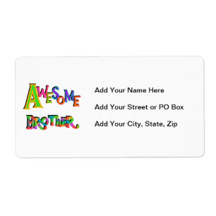 Awesome Brother T-shirts and Gifts