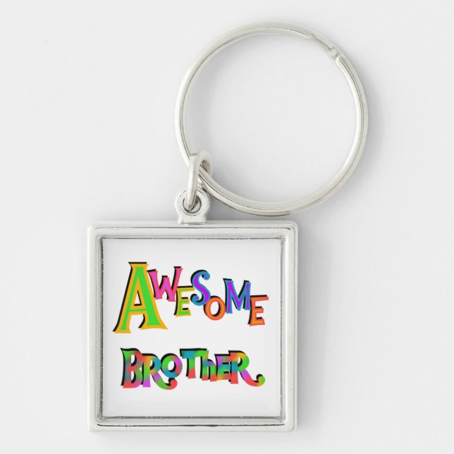 Awesome Brother T-shirts and Gifts Key Ring (Front)