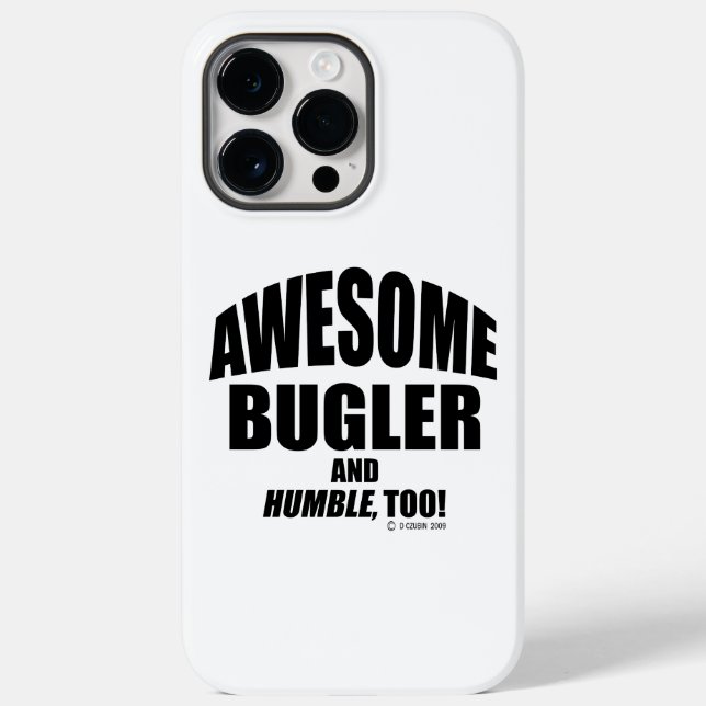 Awesome Bugler Case-Mate iPhone Case (Back)