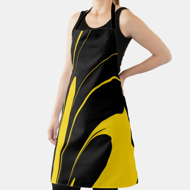 Awesome Bumble Bee Colours Apron (Insitu)