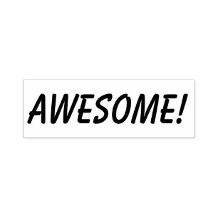 Awesome, Business Stamp Typography