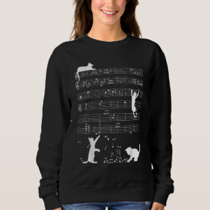 Awesome Ca Music Music Note Clef Musician Sweatshirt