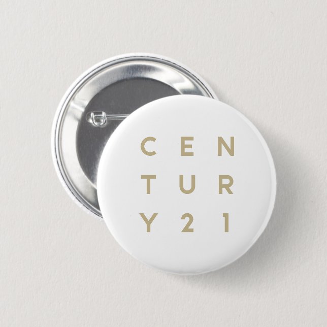 Awesome Century 21 Buttons (Front & Back)