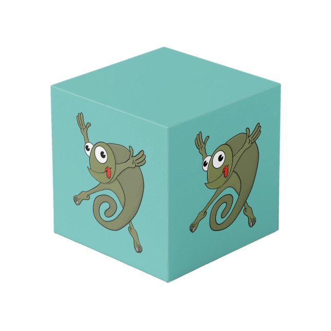 Awesome Chameleon Cube (Front Angled)