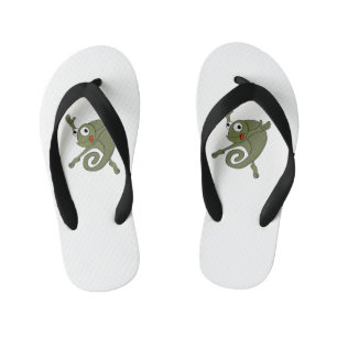 Awesome Chameleon Kid's Jandals