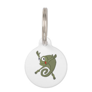 Awesome Chameleon Pet Tag