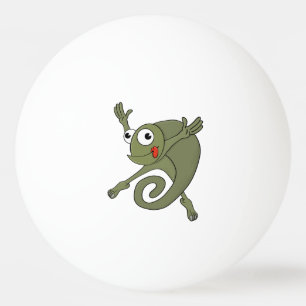 Awesome Chameleon Ping Pong Ball