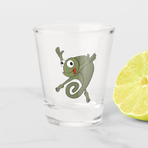 Awesome Chameleon Shot Glass