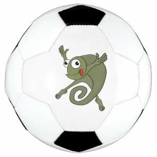 Awesome Chameleon Soccer Ball