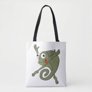 Awesome Chameleon Tote Bag
