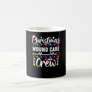 Awesome Christmas Wound Care Crew Nurse Santa Cost Coffee Mug