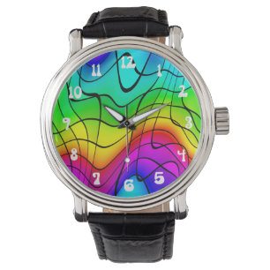 Awesome Colourful Groovy Cool fun Watch