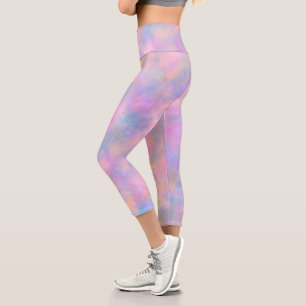 Awesome Combination of Pastel Colours Capri Leggings