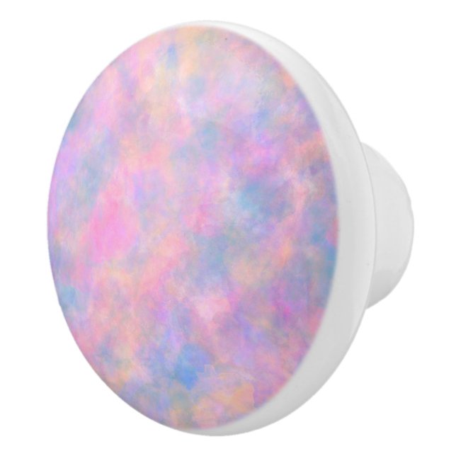 Awesome Combination of Pastel Colours  Ceramic Knob (Right)