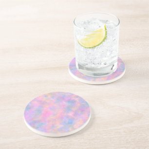 Awesome Combination of Pastel Colours Coaster