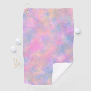 Awesome Combination of Pastel Colours Golf Towel