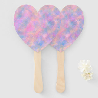 Awesome Combination of Pastel Colours  Hand Fan