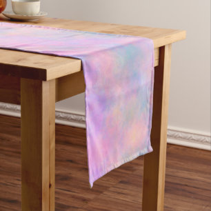 Awesome Combination of Pastel Colours Long Table Runner