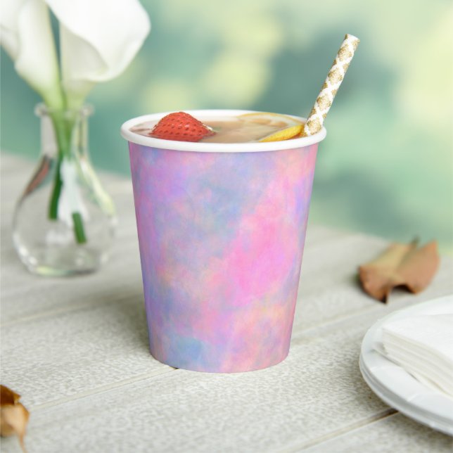 Awesome Combination of Pastel Colours  Paper Cups (Insitu)