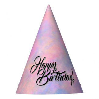 Awesome Combination of Pastel Colours  Party Hat