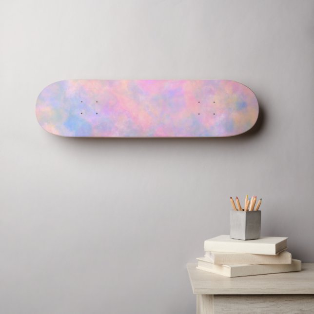 Awesome Combination of Pastel Colours  Skateboard (Wall Art (Horz))