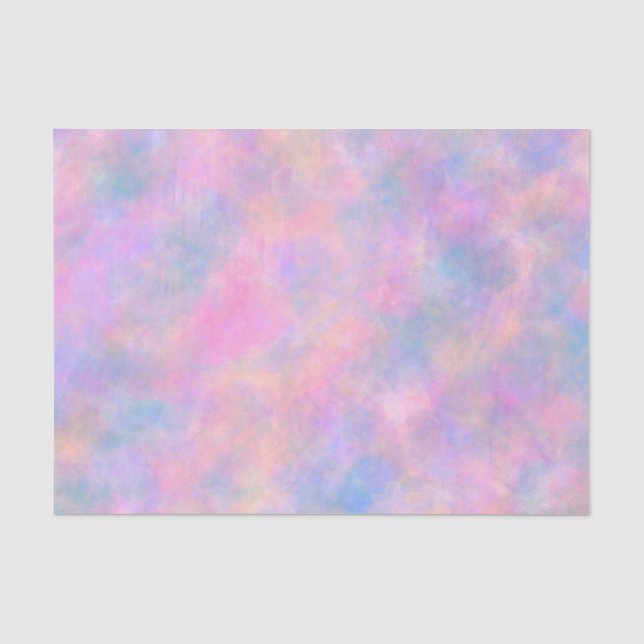 Awesome Combination of Pastel Colours  Tissue Paper (Front)