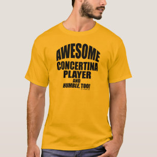 Awesome Concertina Player T-Shirt