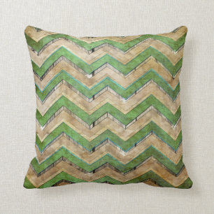 Awesome cool chevron zigzag pattern cushion