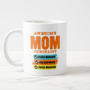 Awesome Cool Mum Large Coffee Mug