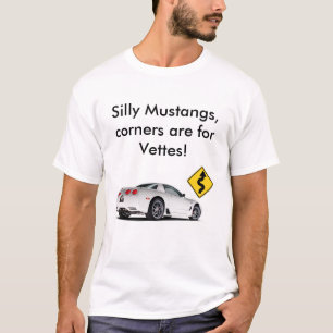 Awesome Corvette VS Mustang Tee