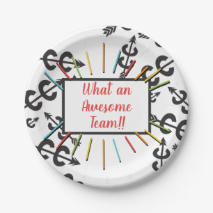 Awesome Cross Country Paper Plate