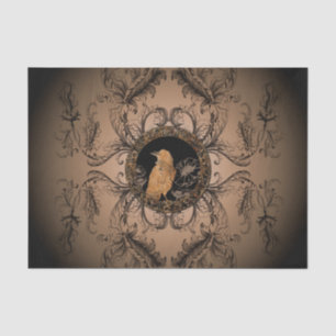 Awesome crow tissue paper