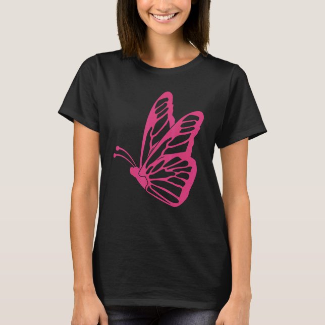 Awesome Cute Tee Butterfly Grunge Fairycore Goth F (Front)