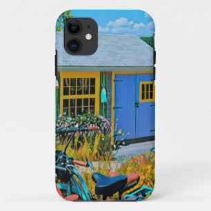 Awesome Cycling Painting Case-Mate iPhone Case