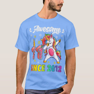 Awesome Dabbing Unicorn Birthday 11 Year Old Girl T-Shirt