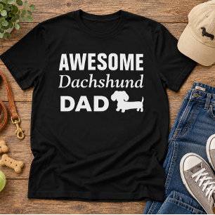 Awesome Dachshund Dad Shirt
