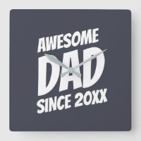 Awesome Dad Since 20XX Simple and Cool