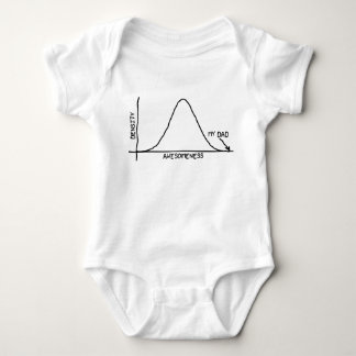 Awesome Dad - Statistics Baby Clothing Bodysuit