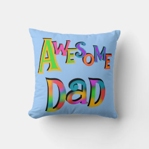 Awesome Dad T-shirts and Gifts Cushion
