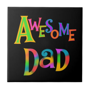 Awesome Dad T-shirts and Gifts Tile