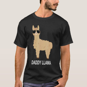 Awesome Daddy Llama Tees for Father's Day Gift