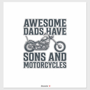 Awesome Dads Have Sons and Motorcycles Design_1